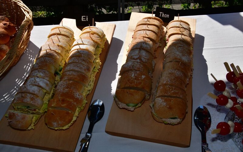 Gefüllte Baguettes