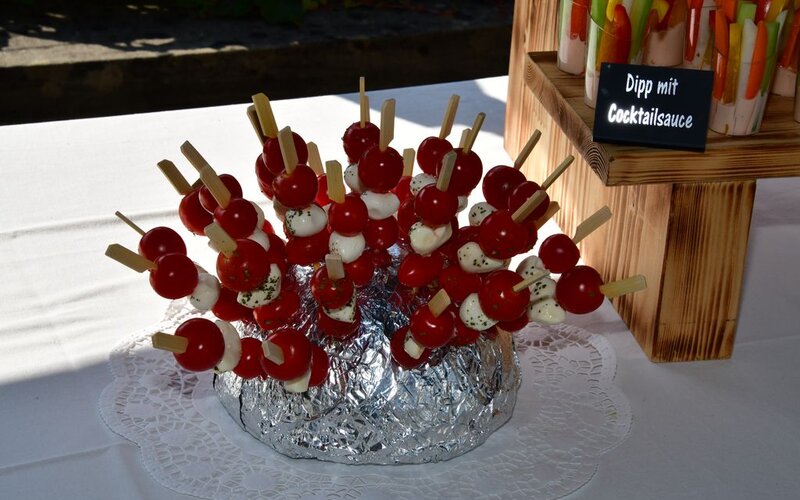 Tomaten-Käse-Sticks für den Apéro